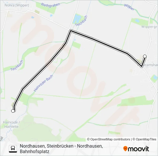 Автобус 291: карта маршрута
