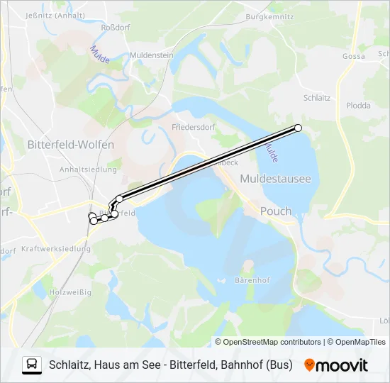 420 Bus Line Map