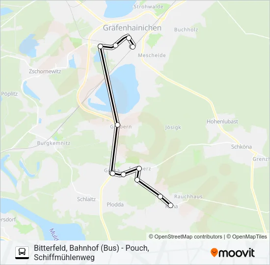420 Bus Line Map