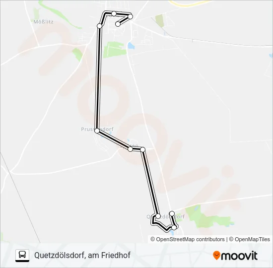 431 Bus Line Map