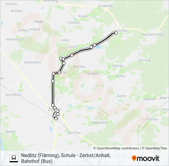 450 Bus Line Map