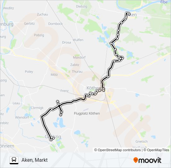 Автобус 470: карта маршрута