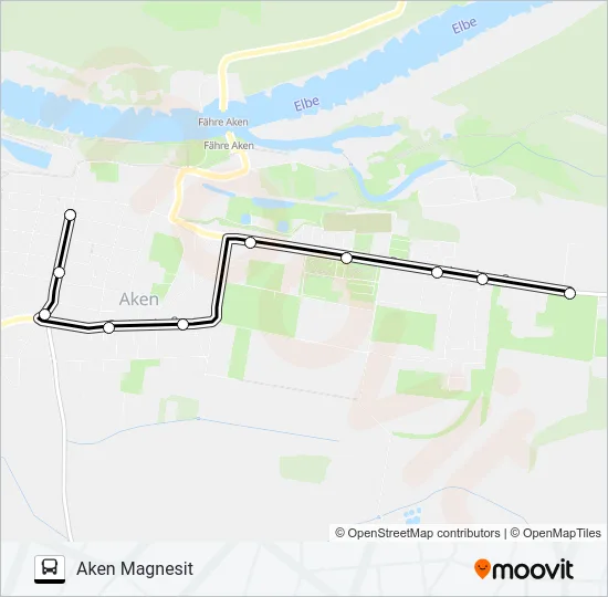 471 Bus Line Map