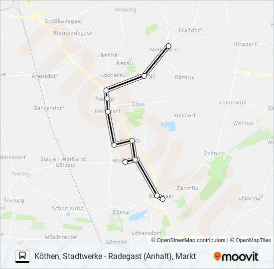 485 Route: Schedules, Stops & Maps - Meilendorf (Updated)