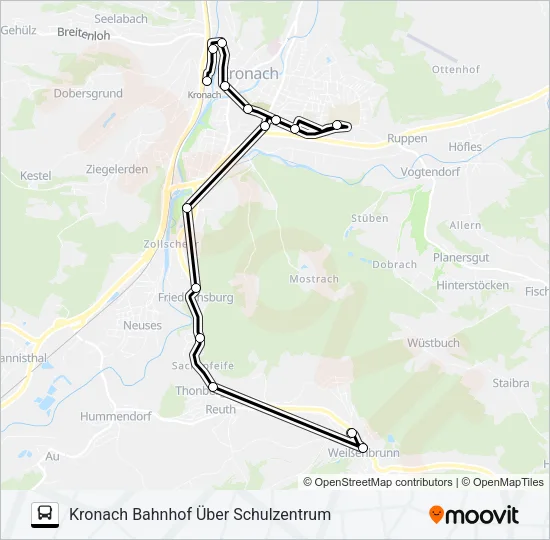 1602 Bus Line Map