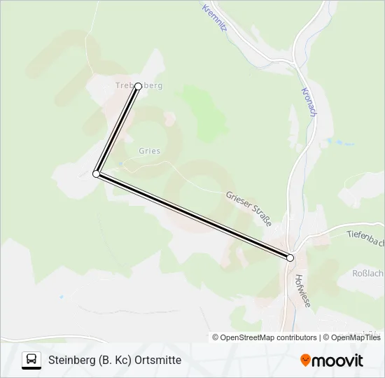 1681 Bus Line Map