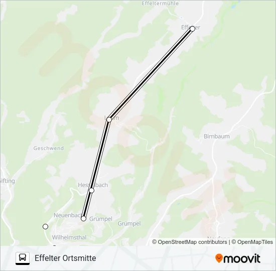 1681 Bus Line Map