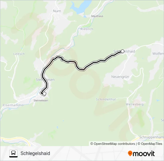 Автобус 1691: карта маршрута