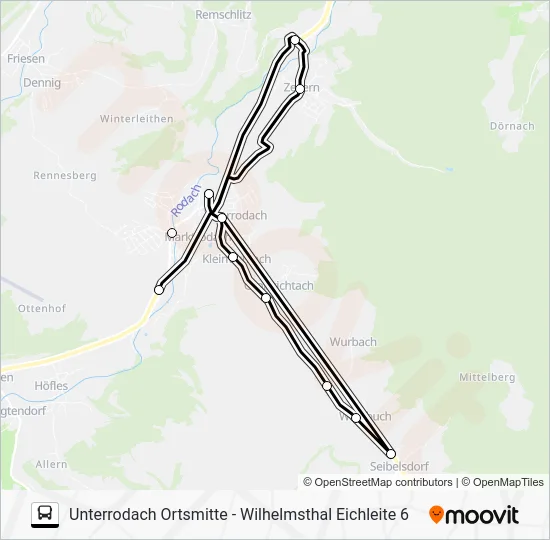 Автобус 1693: карта маршрута