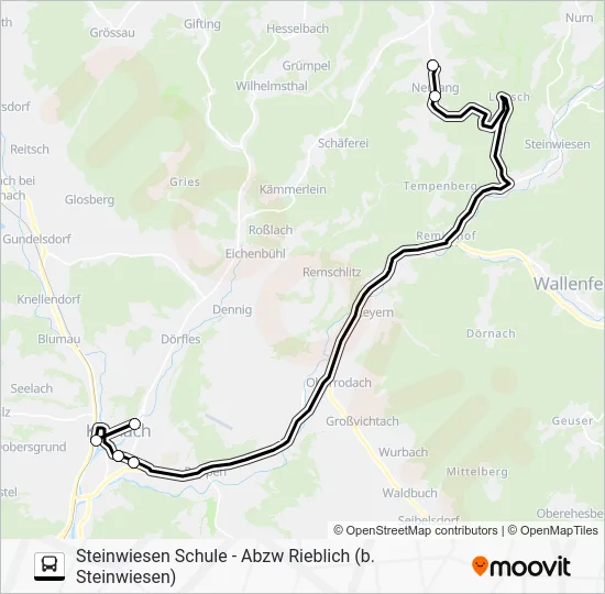 Автобус 1694: карта маршрута