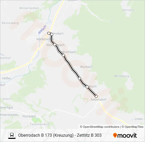 Автобус 1692: карта маршрута