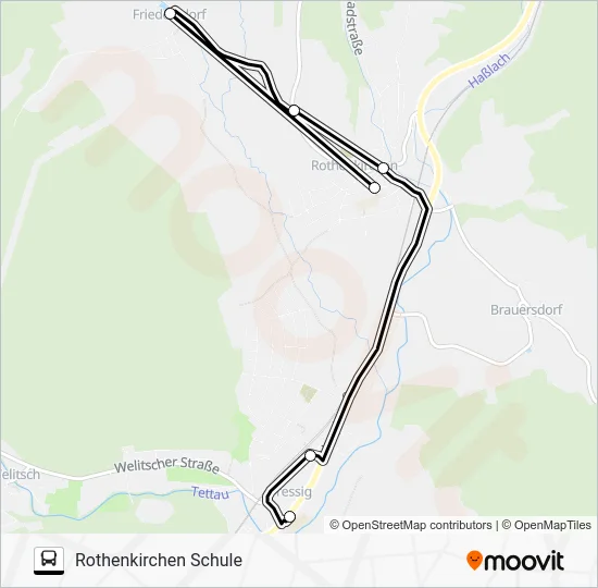 Автобус 1606: карта маршрута