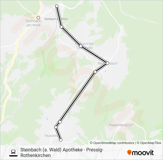 Автобус 1607: карта маршрута