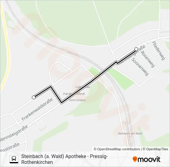 Автобус 1607: карта маршрута