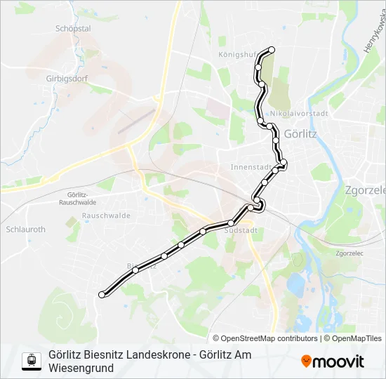 2 Light Rail Line Map