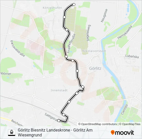 2 Light Rail Line Map