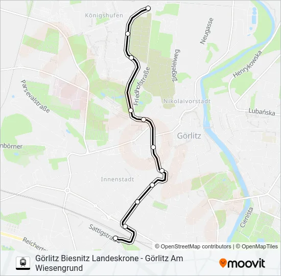 2 Light Rail Line Map