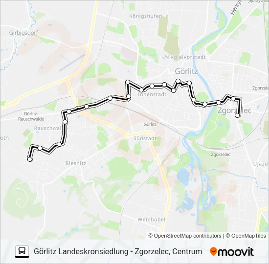 A Bus Line Map