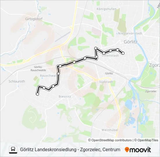 A Bus Line Map