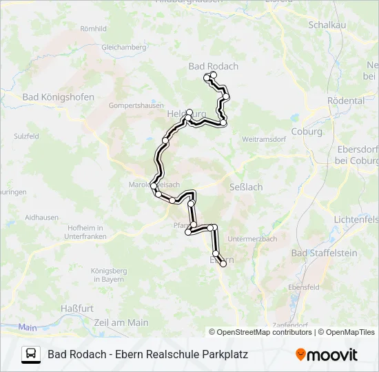 9300 Bus Line Map