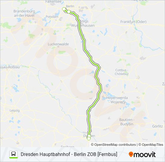 160 Route: Schedules, Stops & Maps - Berlin Zob [Fernbus] (Updated)