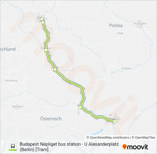 260 Bus Line Map