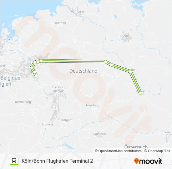 Автобус N23: карта маршрута
