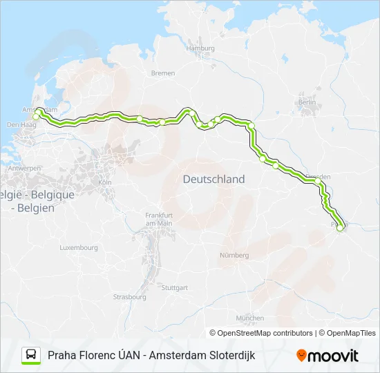 N67 Bus Line Map
