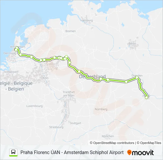 N69 Bus Line Map