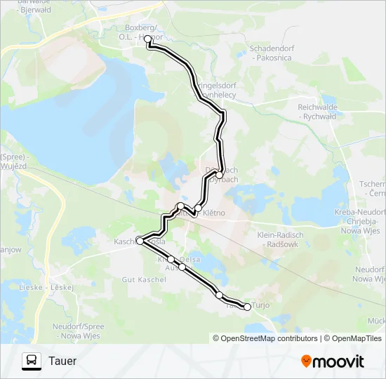Автобус 76: карта маршрута
