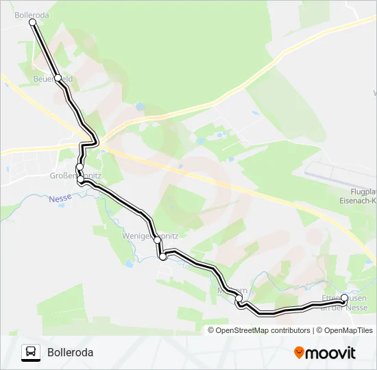 151 Bus Line Map