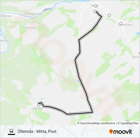 161 Bus Line Map