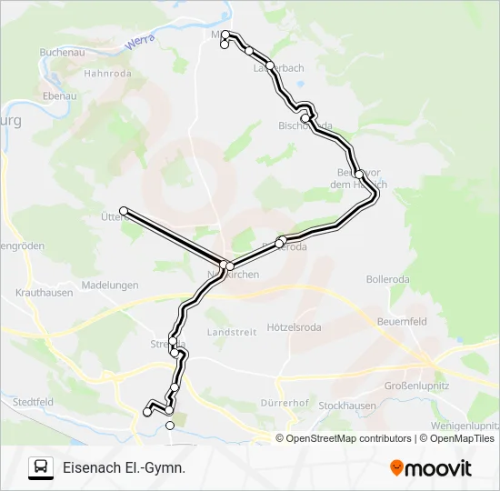Автобус 161: карта маршрута