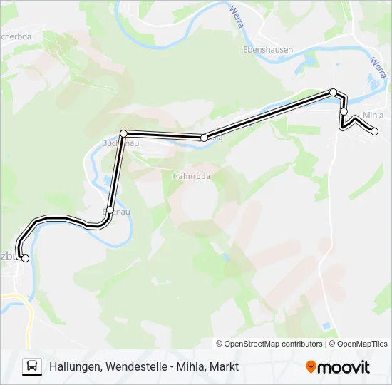 162 Bus Line Map