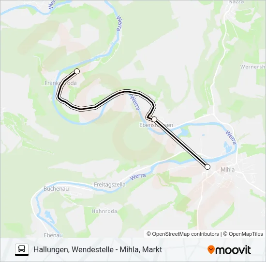 162 Bus Line Map