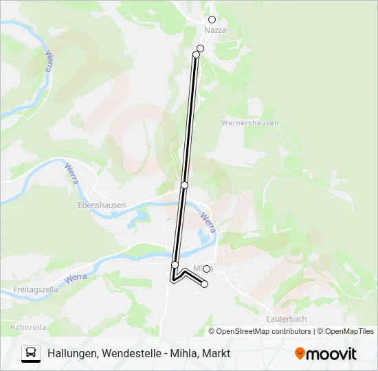 162 Bus Line Map