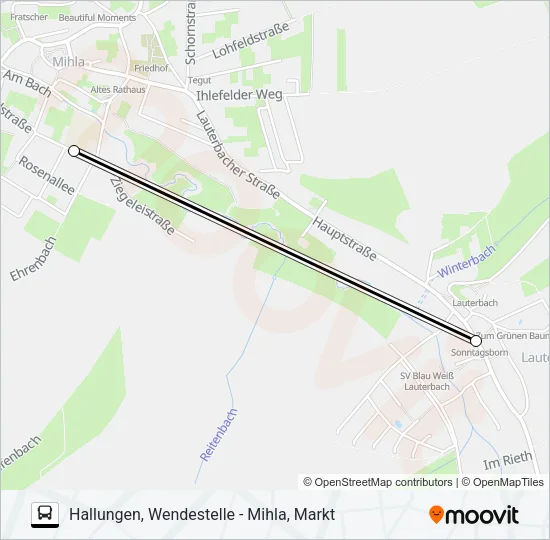 162 Bus Line Map