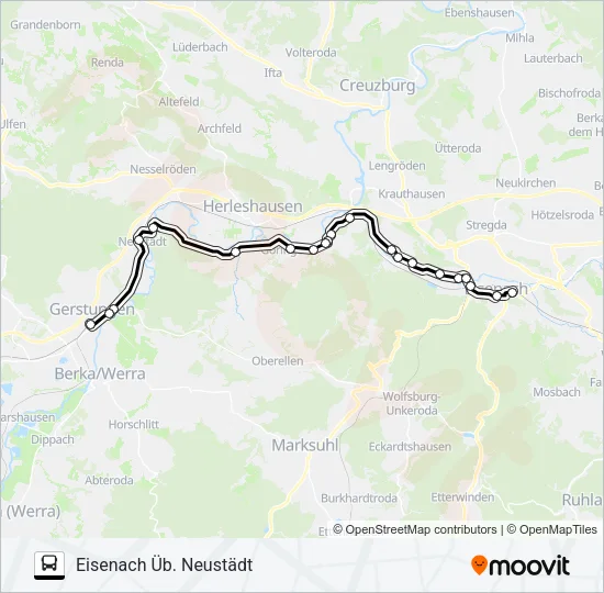 181 Bus Line Map