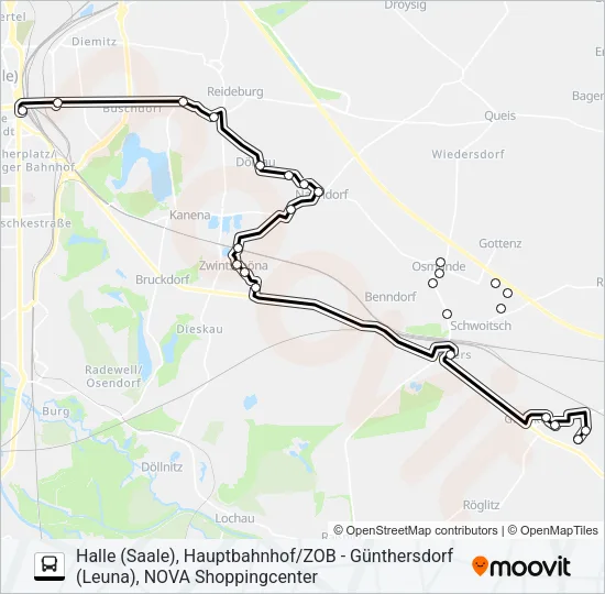 360 Bus Line Map