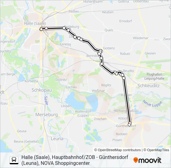 360 Bus Line Map