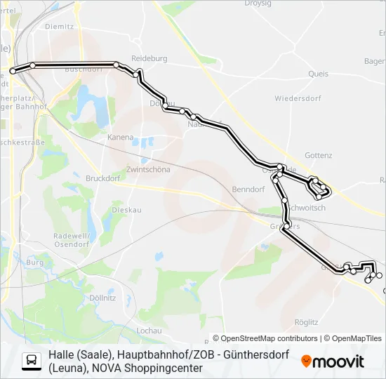 360 Bus Line Map
