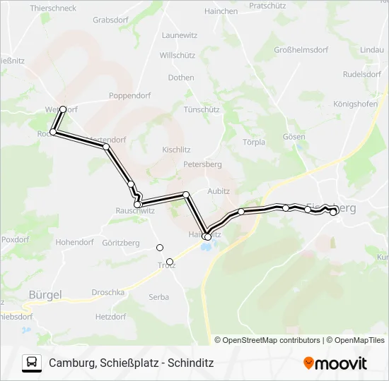 Автобус 440: карта маршрута