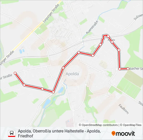 2 Bus Line Map