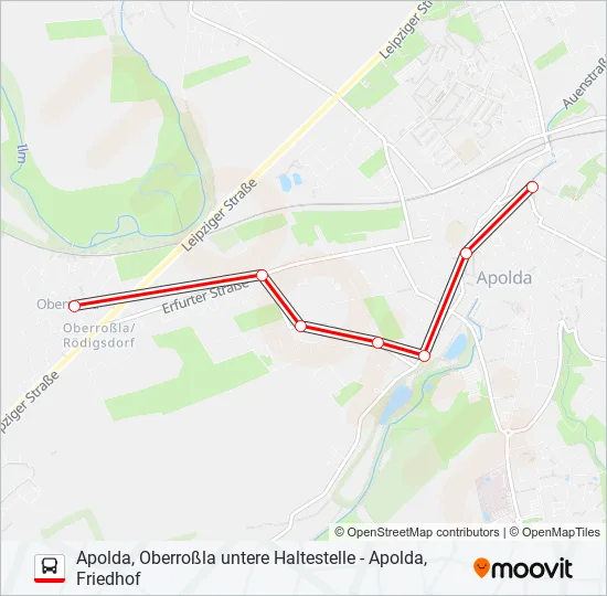 2 Bus Line Map