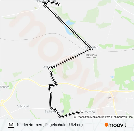 239 Bus Line Map