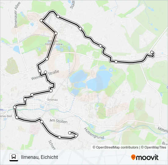 A Bus Line Map