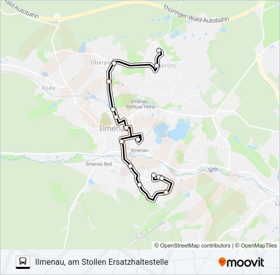C Bus Line Map