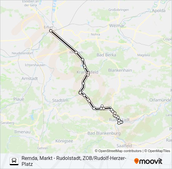 Автобус 113: карта маршрута