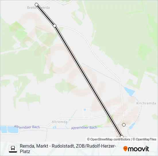 113 Bus Line Map