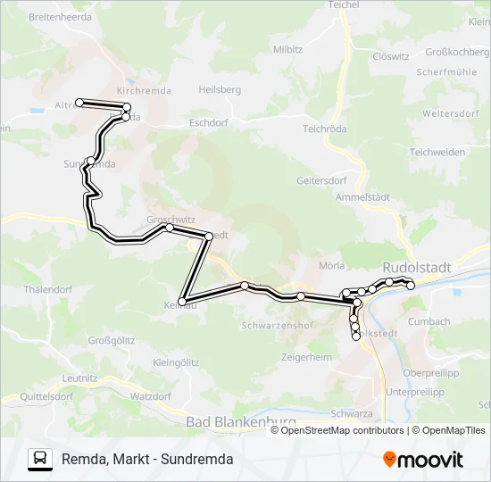 120 Bus Line Map